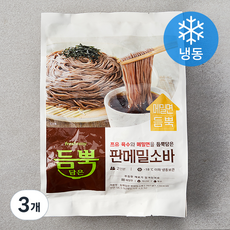 프레시지 듬뿍담은 판메밀소바 2인분 (냉동), 707g, 3개
