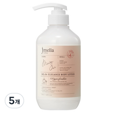 제이멜라 인 프랑스 엘레강스 바디 로션 메종 수아, 5개, 500ml