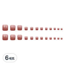 비투윈 패디팁 세트, 6세트, 빈티지화이트 젤타입