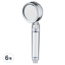 리셀 3500 마이크로 버블 샤워기, 6개, 화이트