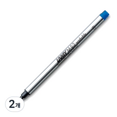 LAMY 사파리 알스타용 수성볼펜 리필심 M63, 블루, 2개