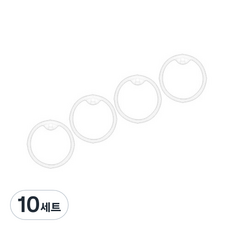 Richell 利其爾 AQ飲水杯&LC外出用替換密封圈 P-2, 單色, 10組