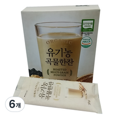 맛있는 유기농 곡물한잔, 20g, 10개입, 6개