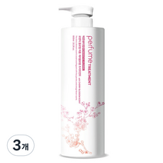 박준뷰티랩 로맨틱 플로럴 퍼퓸 체리블라썸 트리트먼트, 3개, 600ml