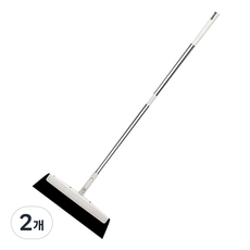 지니컴퍼니 바닥청소 롱스퀴지 흰색, 2개