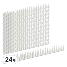 Yesone 驅鴿刺 白色 45 x 4.5 x 3.7 cm, 76g, 24個
