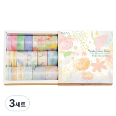 Dong-A PMS DIY 復古裝飾紙膠帶 20款組合, 3套, 水彩時光