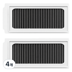 WonderfulPlace 相容 Ecovacs N30 Pro Omni 替換濾網, 4個, 單一商品