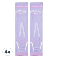 필웨이브 스포츠 종아리 압박밴드 보호대 2p, 퍼플, 4개