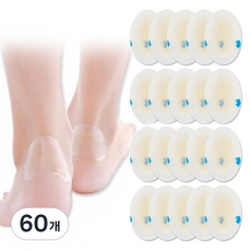 타히크 발뒷꿈치 보호패드 반투명 ONE SIZE, 6g, 60개, 1개입