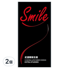 Smile 史邁爾 衛生套 粗顆粒型, 2個, 12個裝