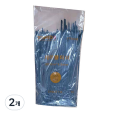 束線帶 黑色 長度 300mm x 寬度 4.8mm 500入, 2個