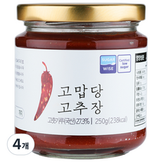 고맙당 고추장, 250g, 4개
