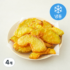 단호박 튀김 (냉동), 1kg, 4개