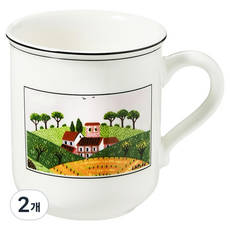 빌레로이앤보흐 디자인나이프 햄릿 머그컵 300ml, 2개