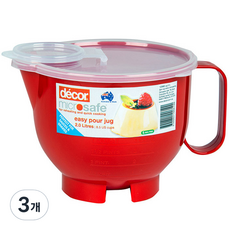 데코어 마이크로세이프 이지 주전자, 2L, 3개