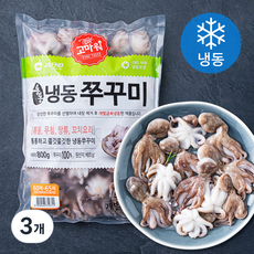 고마워 통통 쭈꾸미 (냉동), 800g(60~65미), 3개