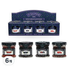 샹달프 미니잼 4팩, 112g, 6개