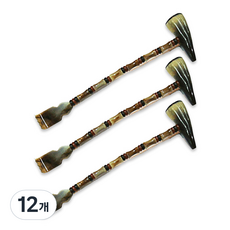 허브플러스 라이프플러스 안마 효자손 BJ-11c, 혼합 색상, 12개