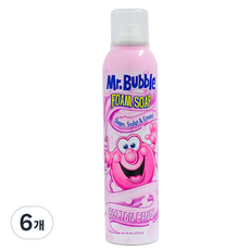 미스터버블 코튼캔디 폼솝 클렌저, 236ml, 6개