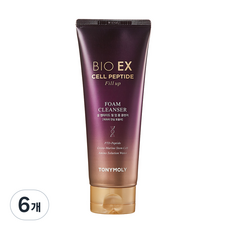 토니모리 바이오 이엑스 셀 펩타이드 필업 폼 클렌저, 6개, 150ml