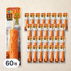 소디프 숯불구이맛 후랑크, 70g, 60개