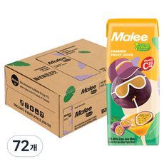말리 패션 후르츠 맛 주스, 180ml, 72개
