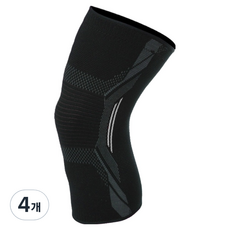 웰롯 슬개골 무릎보호대 블랙 그레이, 4개
