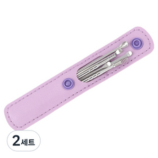 썬앤드림 심플 귀이개 세트 B타입 퍼플, 2세트