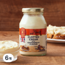 DEVON 진저브레드향 크림, 170g, 6개