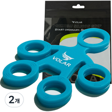 VOLAR 손가락 악력기 인간형 3.9KG, 소라, 2개