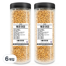 고미네 볶은 귀리 BIG, 600g, 6개
