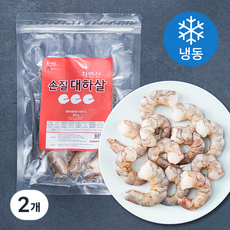 생선파는언니 손질 대하살 (냉동), 300g, 2개