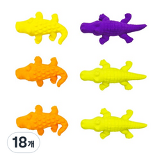 Bluemato 鱷魚橡皮擦4, 隨機出貨, 18個