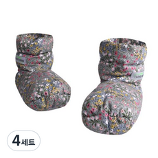 아이러브허브 프리미엄 발용 찜질팩 그레이 ASL-4104 2p, 4세트