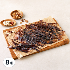 해맑은푸드 대왕발 조미오징어, 8개, 70g