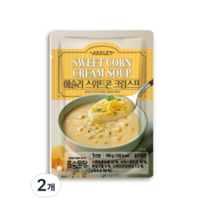 Homestaurant Ashley甜玉米奶油湯, 180g, 2個