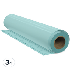 PVC透明黏貼亮面薄膜, 3個, 厚度0.065mm 寬度1000mm x 3M