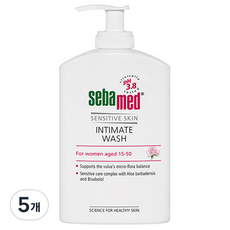 sebamed 施巴 私密處清潔液 PH3.8, 400ml, 5個