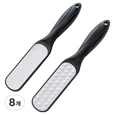 한솔템 발 뒤꿈치 각질 제거기 블랙, 50g, 8개, 1개입