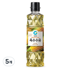 清淨園 玉米油, 900ml, 5個