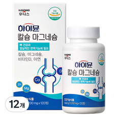 하이뮨 칼슘 마그네슘, 120정, 12개
