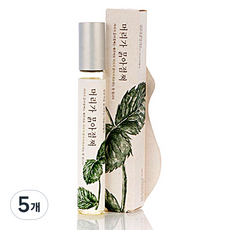 허브올레 아로마 롤온 헤드쿨링 펄스포인트, 10ml, 5개