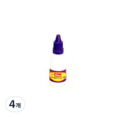 샤니 스탬프잉크 S-64 28ml, 보라색, 4개