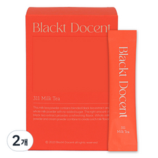 블랙티도슨트 밀크티, 20g, 20개입, 2개