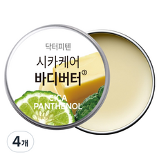닥터피텐 시카케어 바디버터 2베르가못 B29, 60g, 4개