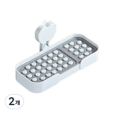 애플 행잉 비누 트레이 L, 혼합색상, 2개