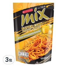VFOODS Mix 餅乾條 奶油玉米味, 50g, 3包