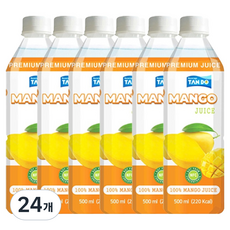 TANDO 망고 주스, 24개, 500ml