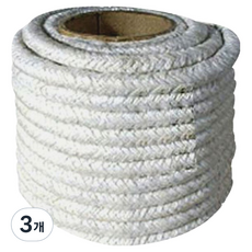 JTECH 그라스환타 원형 고열사가스켓 고온패킹, 3개